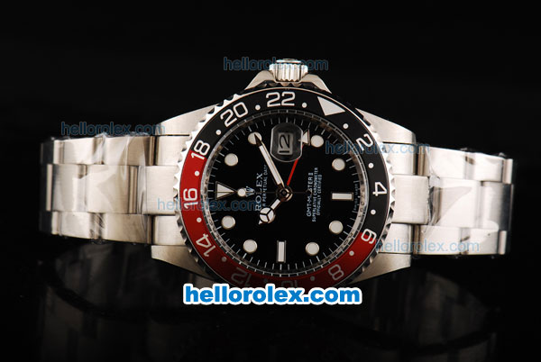 Rolex GMT-Master II Automatic With Red / Black Bezel-Updated Version Bi-directional Bezel - Click Image to Close